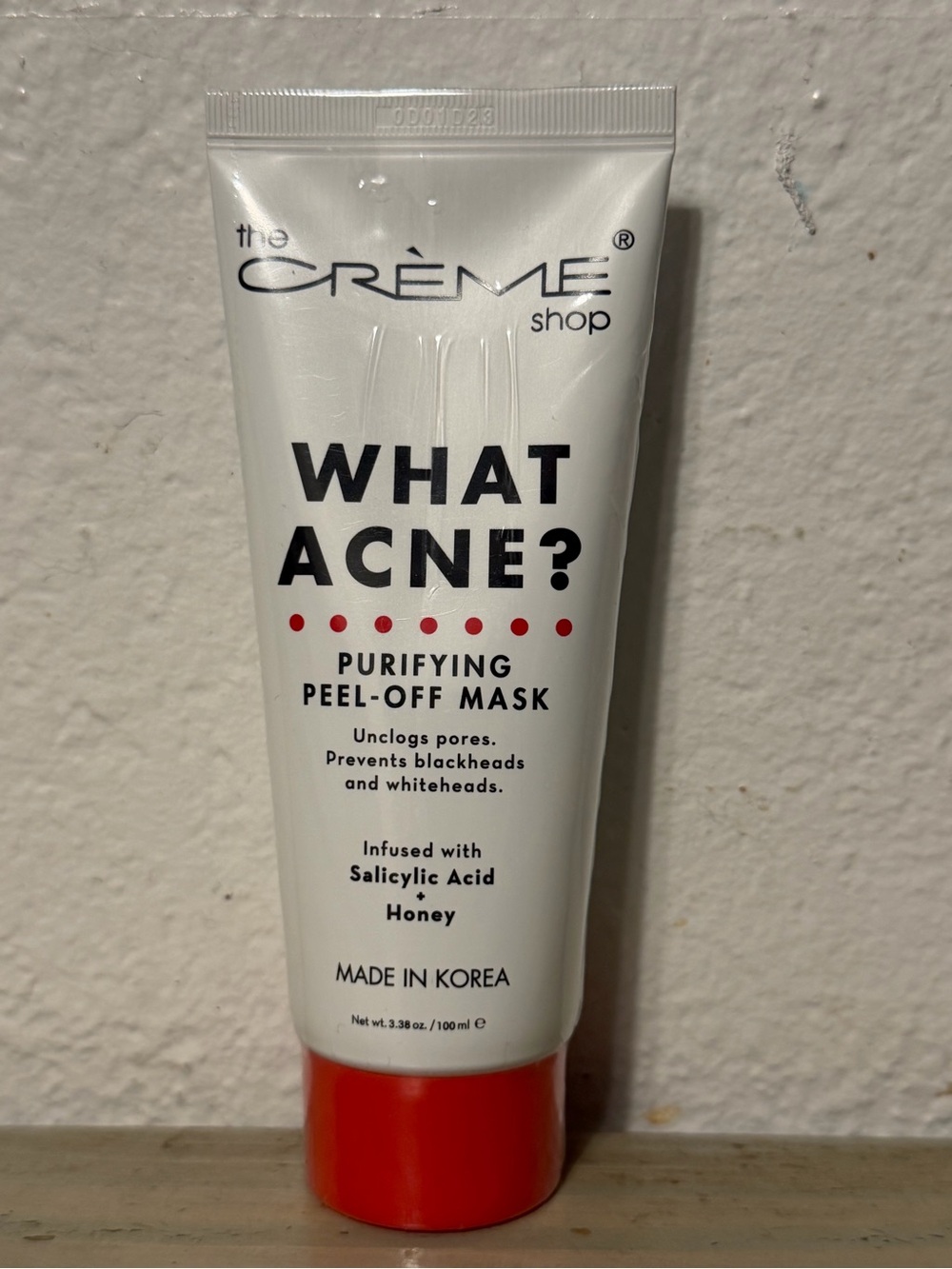 The Crème Shop What Acne? Purifying Peel-Off Mask - White & Red
